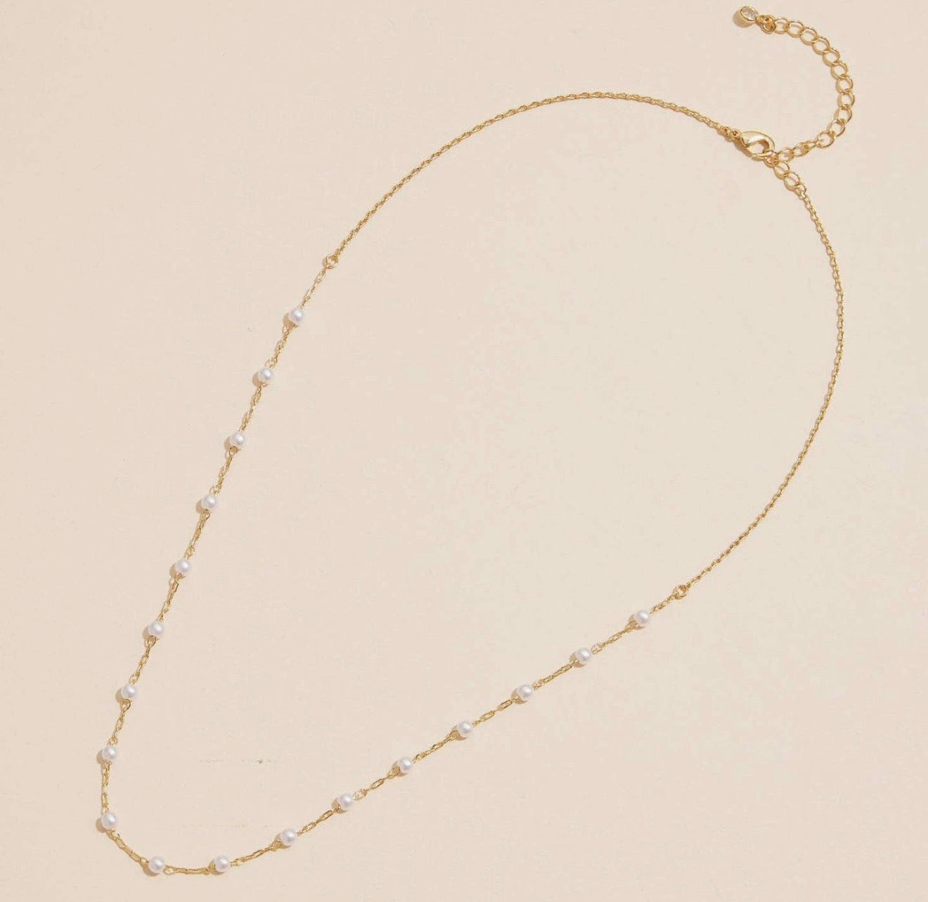 Sweet Magnolia Pearl Necklace