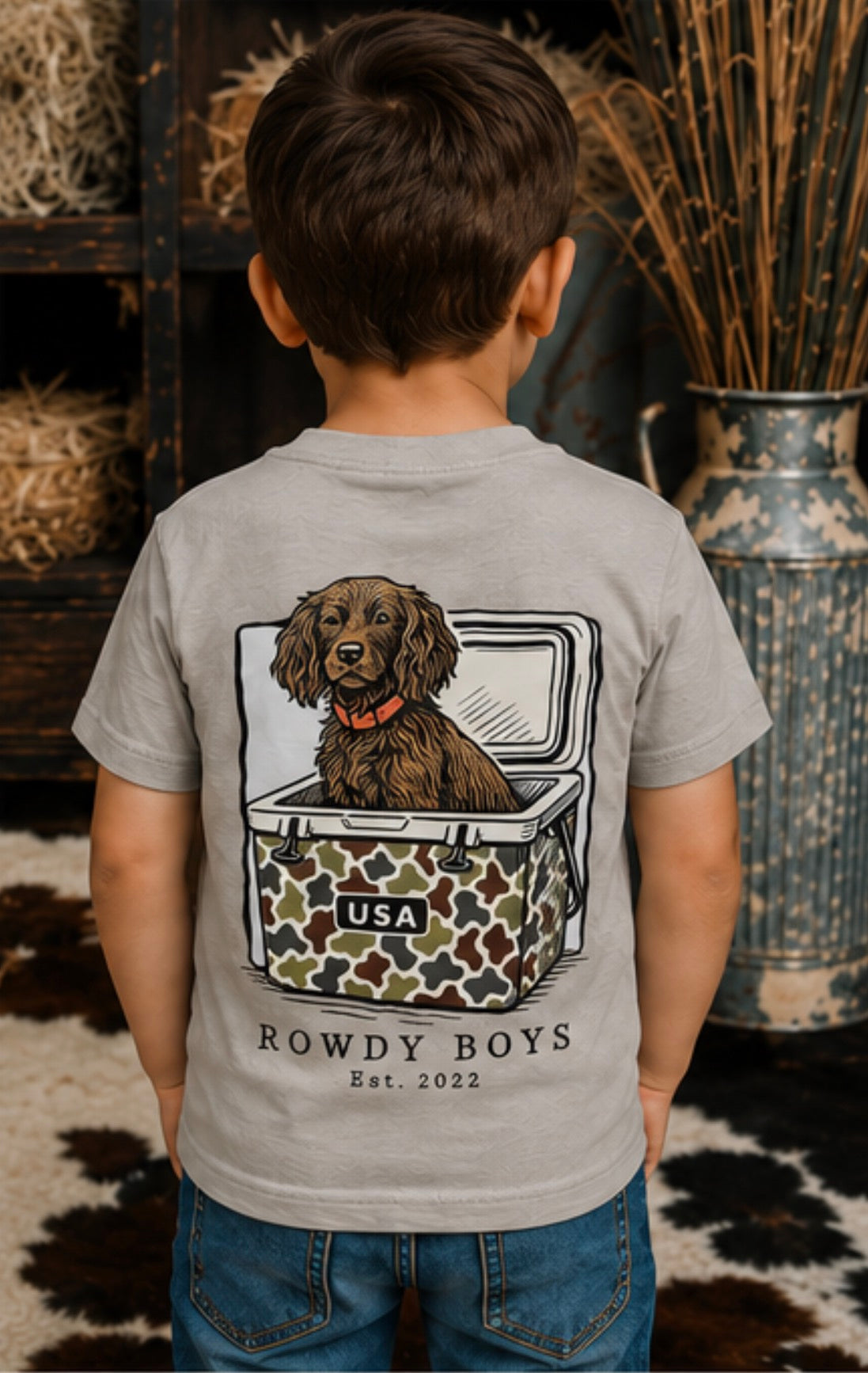 Rowdy Boys Backroad Buddy Tee