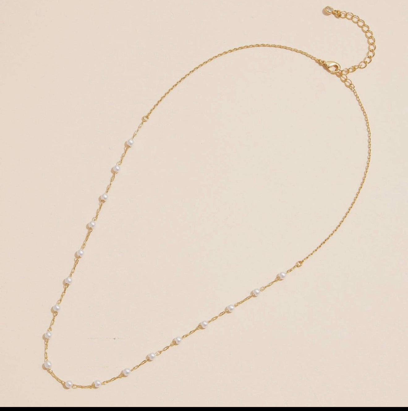 Sweet Magnolia Pearl Necklace