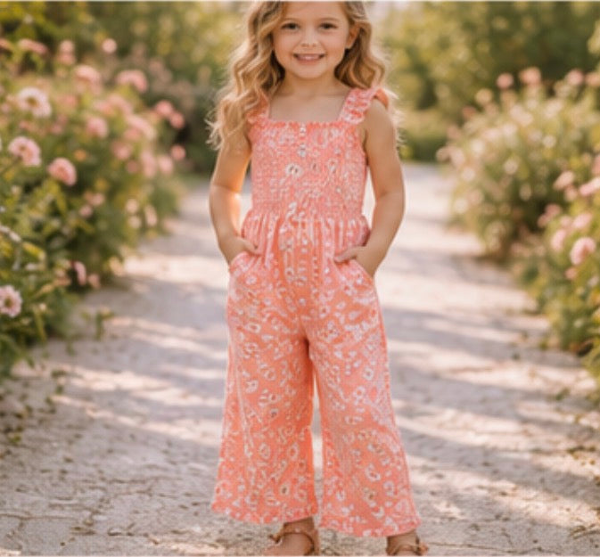 Peaches & Petals Jumpsuit
