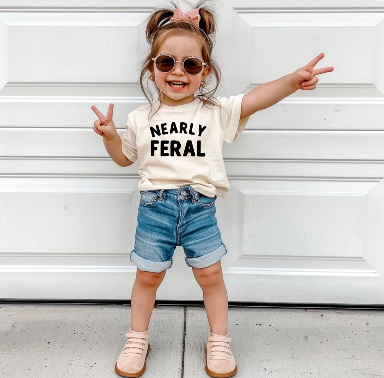 Nearly Feral Toddler Tee